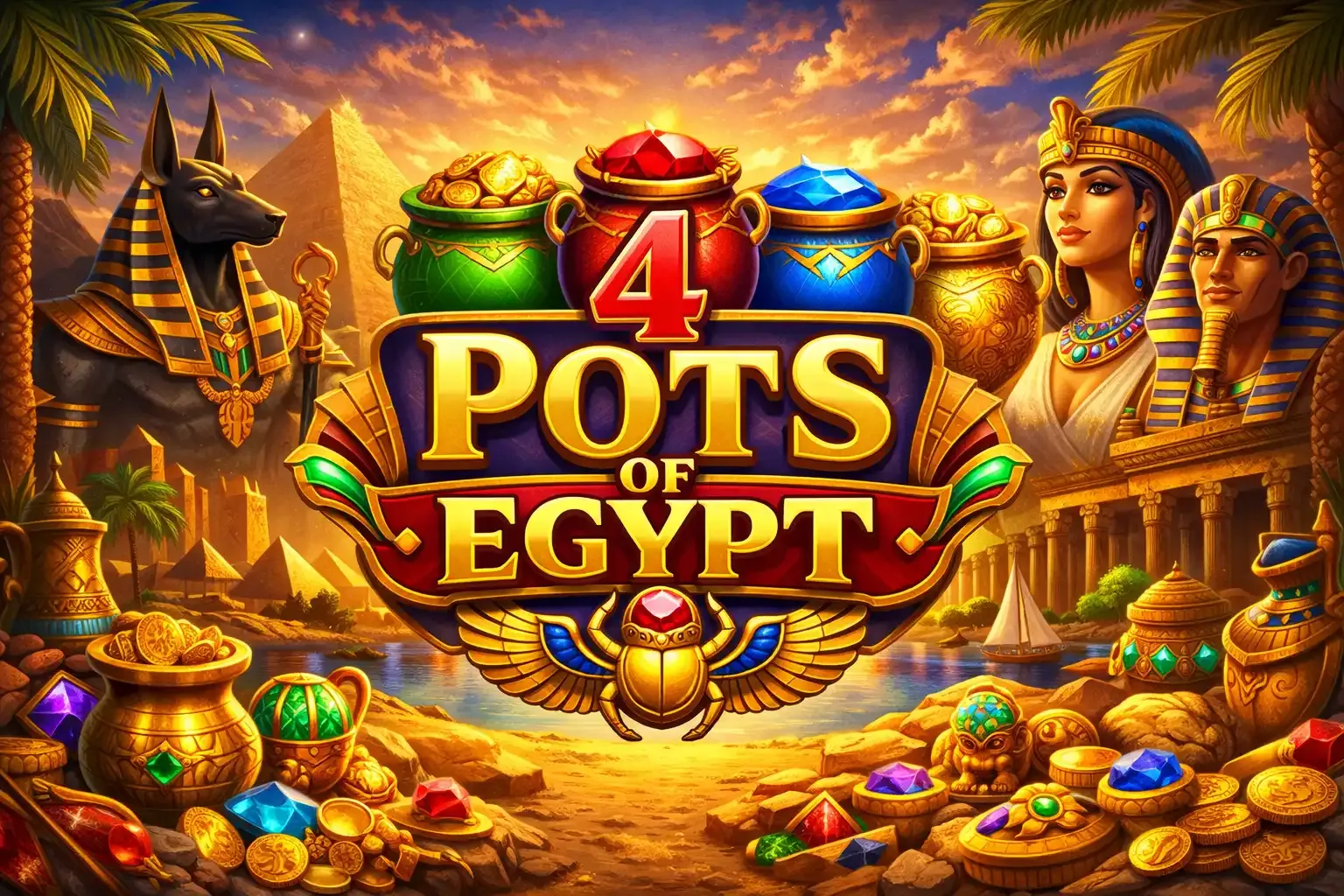 4 Pots of Egypt